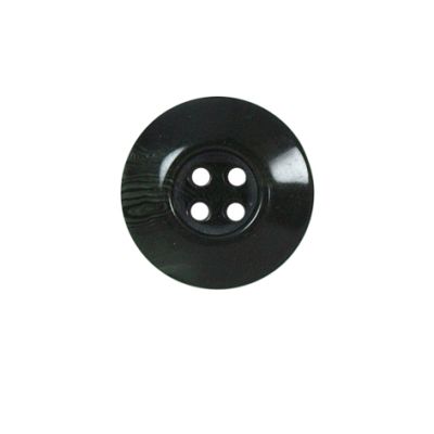 Bouton incurvé nacré Vera 18 mm - Vert