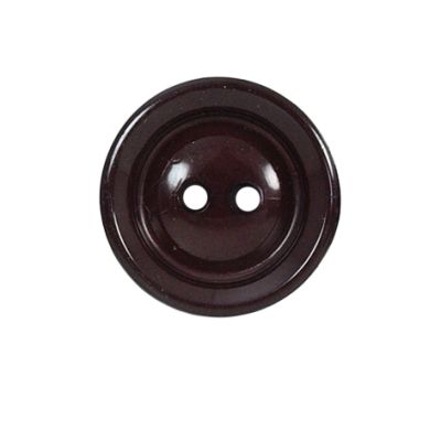Bouton cuvette Jeanne 22 mm - Prune