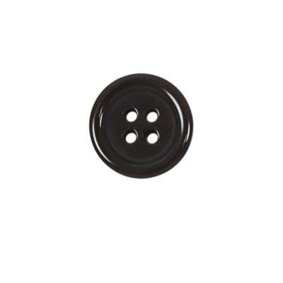 Bouton effet nacré Loris 15 mm - Marron