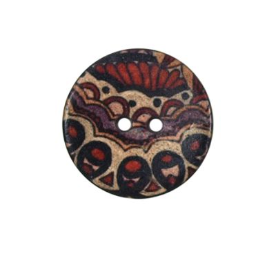 Bouton bois Helmut 22mm