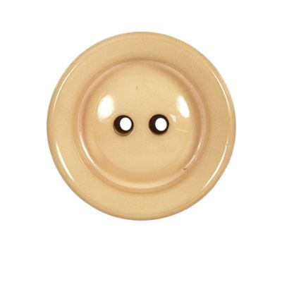 Bouton cuvette Jeanne 27 mm - Beige