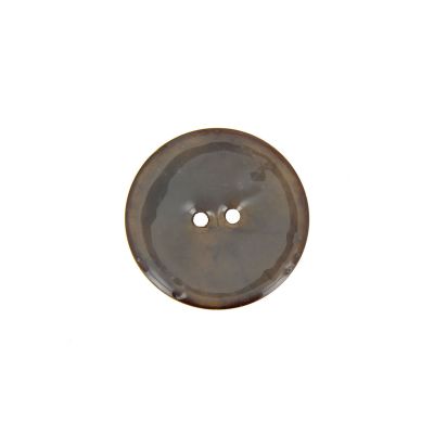Bouton en bois brillant 20 mm - Gris