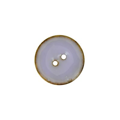 Bouton en bois brillant 20 mm - Violet clair