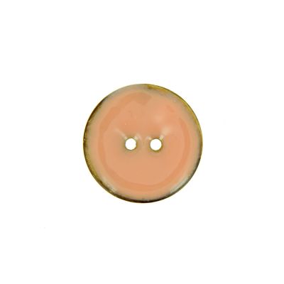 Bouton en bois brillant 20 mm - Rose clair
