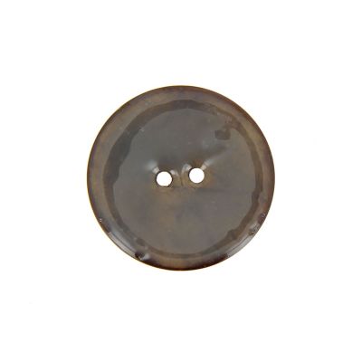 Bouton en bois brillant 25 mm - Gris