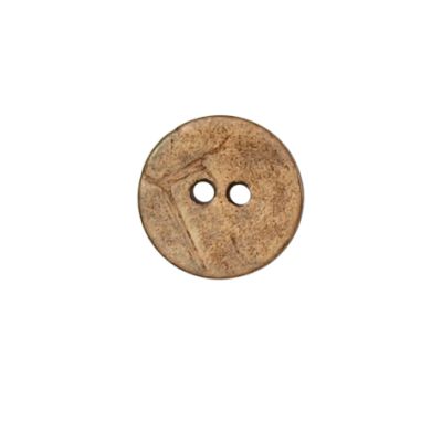 Bouton coco naturel - 31 mm