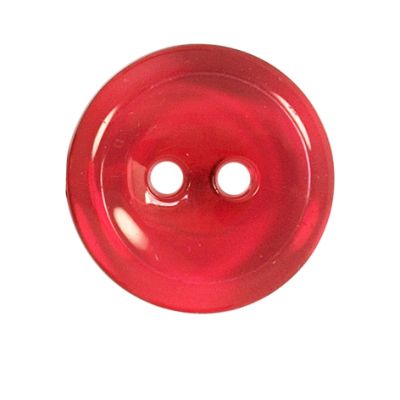 Bouton Cristobal transparent 27 mm - Rose