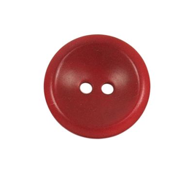 Bouton Carlota incurvé 22 mm - Rouge