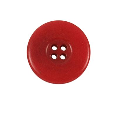 Bouton incurvé Carolina 22 mm - Rouge