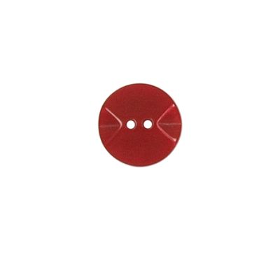 Bouton Suzanne 12 mm - Rouge