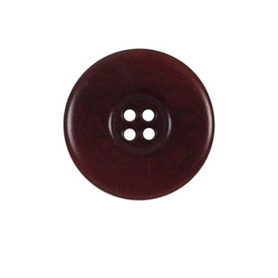 Bouton incurvé Carolina 22 mm - Bordeaux