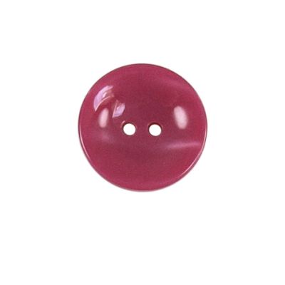 Bouton brillants creusé Giorgio 18 mm - Rose