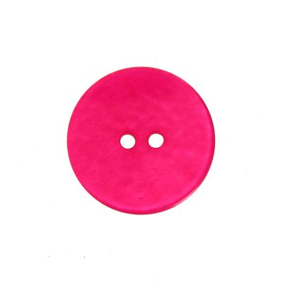 Bouton effet froissé 22 mm - Rose