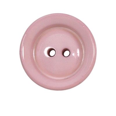 Bouton cuvette Jeanne 27 mm - Rose clair