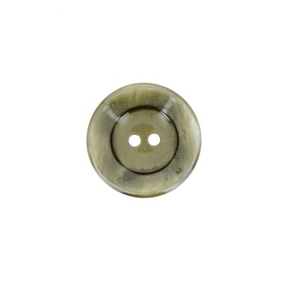 Bouton cuvette bord gondolé 18 mm - Vert