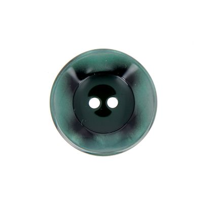Bouton cuvette bord gondolé 22 mm - Vert d&#039;eau