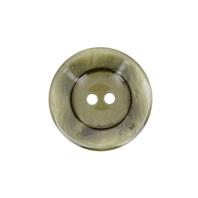 Bouton cuvette bord gondolé 22 mm - Vert