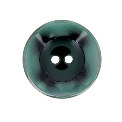 Bouton cuvette bord gondolé 27 mm - Vert d&#039;eau
