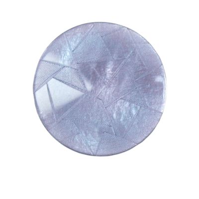 Bouton Emma triangle nacré 27 mm - Violet