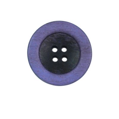 Bouton bicolore Giorgio 22 mm - Violet