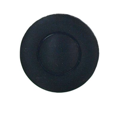 Bouton Lewis fines rayures 27 mm - Bleu marine