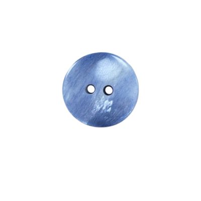 Bouton relief Vivienne 14 mm - Bleu