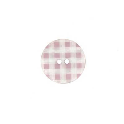 Bouton façon vichy 12 mm - Violet clair