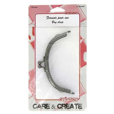 Fermoir pour sac 125 mm Métal - Care &amp; Create