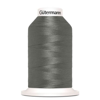 Cône de fil mousse Gütermann Bulky-Lock 1000m - Gris souris