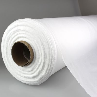 Entoilage Tissé Thermocollant Blanc - Par 10 cm