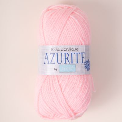 Pelote de fil à tricoter Azurite 50g - Rose pale