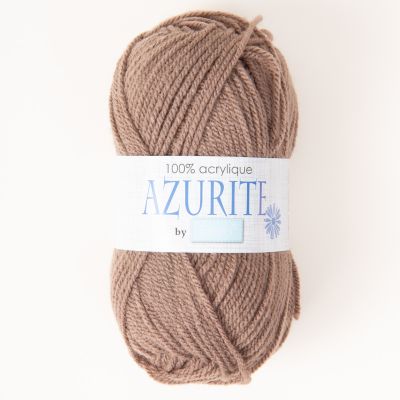 Pelote de fil à tricoter Azurite 50g - Taupe