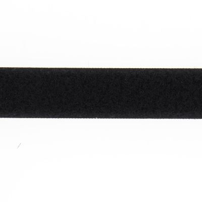 Velcro agrippant adhésif Noir - 2 Tailles