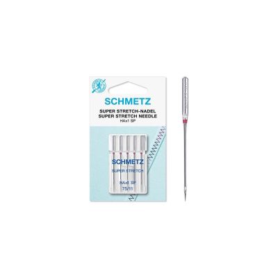 Aiguilles spécial Super Stretch n° 75/11 Schmetz HAx1 SP x5