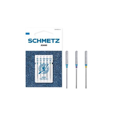 Aiguilles assorties Schmetz spécial Jeans x5