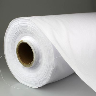 Entoilage thermocollant tissé Blanc - Par 10 cm