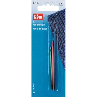 Aiguilles pour laine Prym aluminium avec boucle en nylon