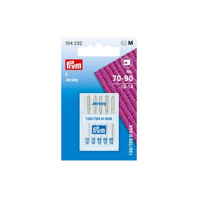 Aiguilles spéciales Jersey Prym pour machine à coudre 130/706
