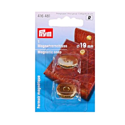 Fermoir magnétique 19 mm Prym Or