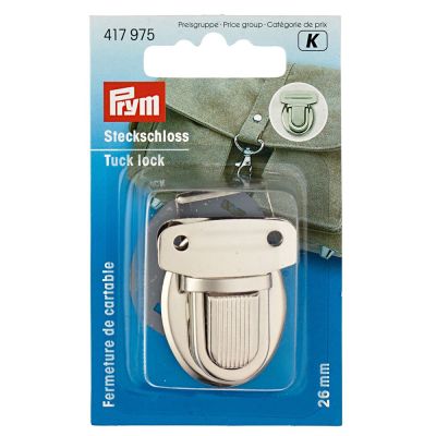Fermeture de cartable 26 mm Prym Argent