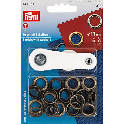 Œillets Prym laiton antique - 11 mm