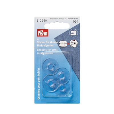 Canettes machine à coudre Prym plastique pour petit boîtier