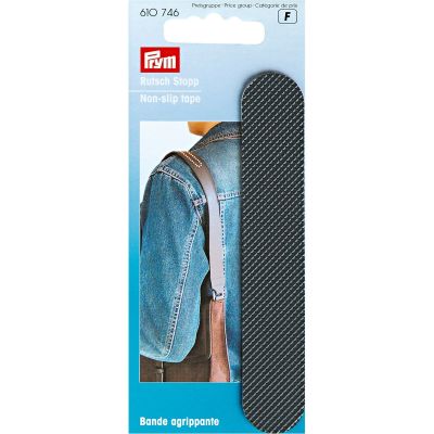 Bande agrippante pour sangles de sacs Prym - Noir