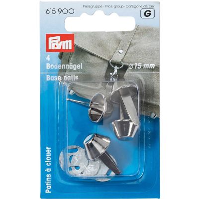 Patins de sac Prym 15 mm - Argent