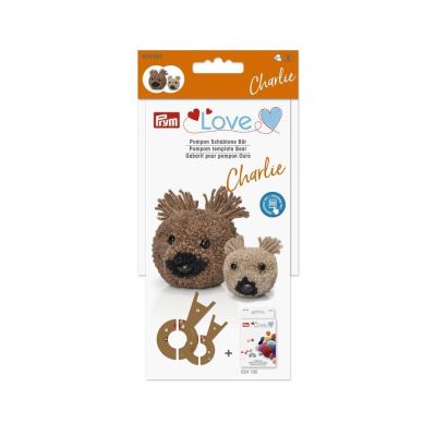 Gabarit pour pompon Prym Love Ours Charlie