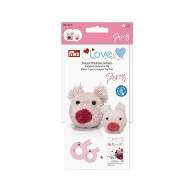 Prym Love Gabarit pour pompon Cochon Percy