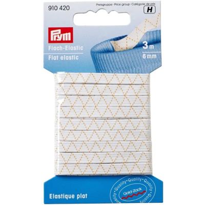 Ruban élastique plat Prym - 6 mm