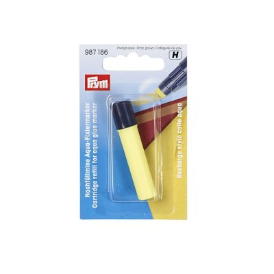 Recharge stylo colle pour tissu aqua Prym