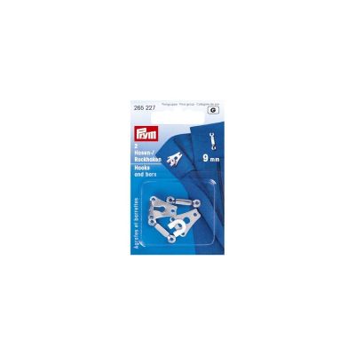 Agrafes et barrettes pour pantalons et jupes acier Prym Argent - 3 tailles