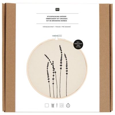 Kit Broderie Pré-dessiné Herbes Rico Design